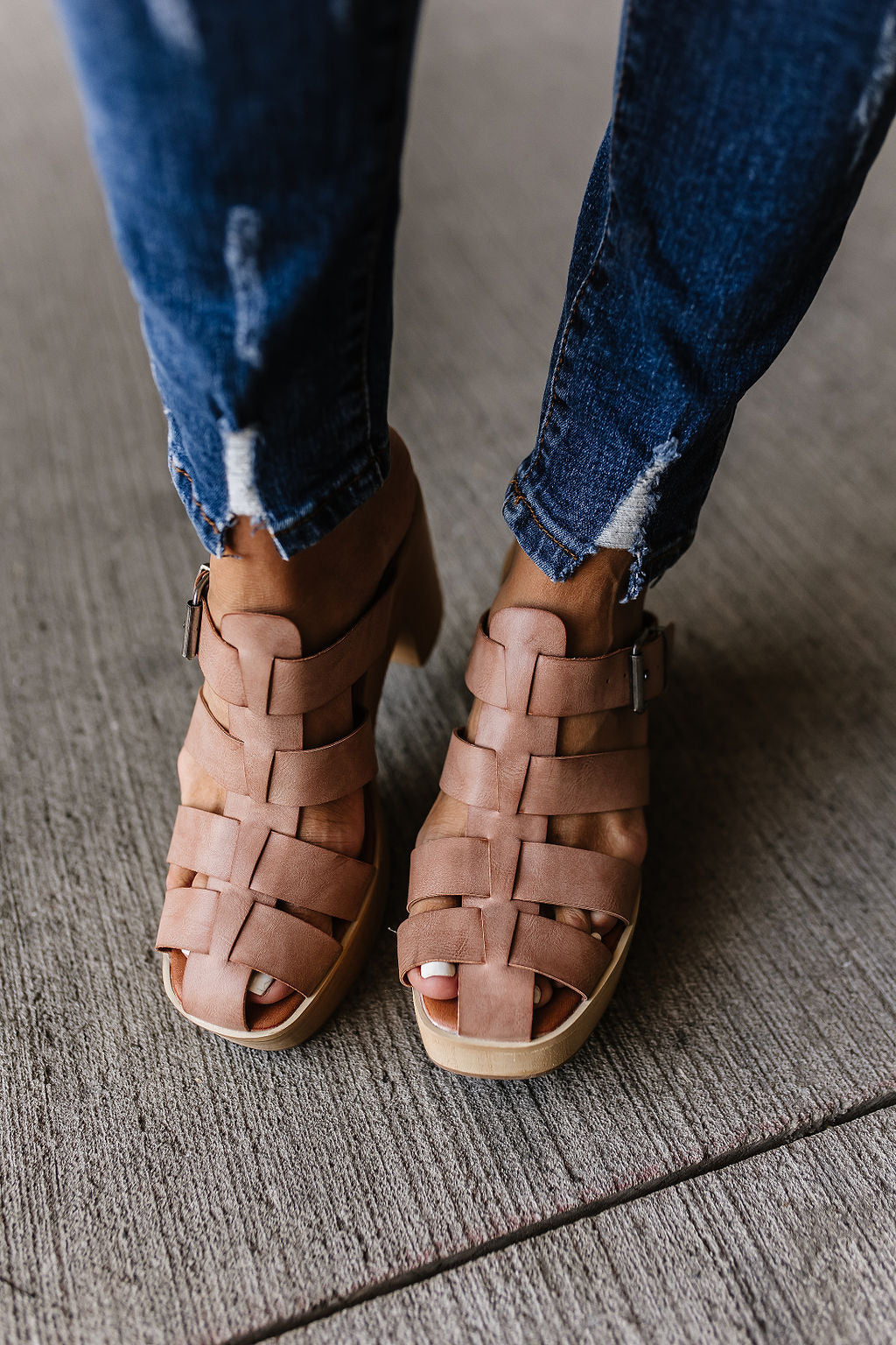 Paisley Heels Blush Mindy Mae's Market