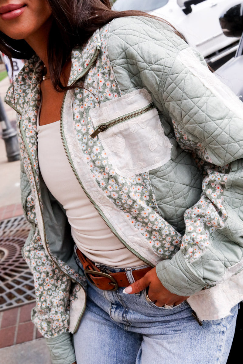 Patch Me Pretty Bomber Jacket – Mindy Mae's Market