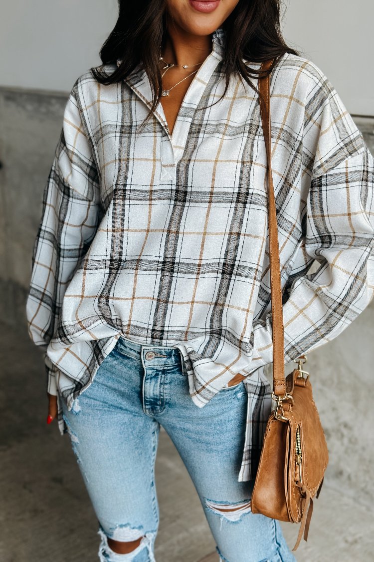 Tamara Shirt - White – Mindy Mae 