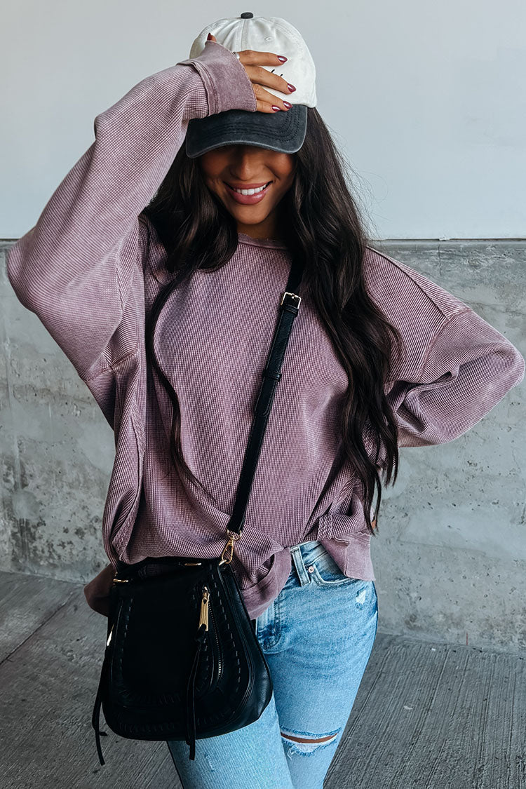 Dusty purple shops sweater