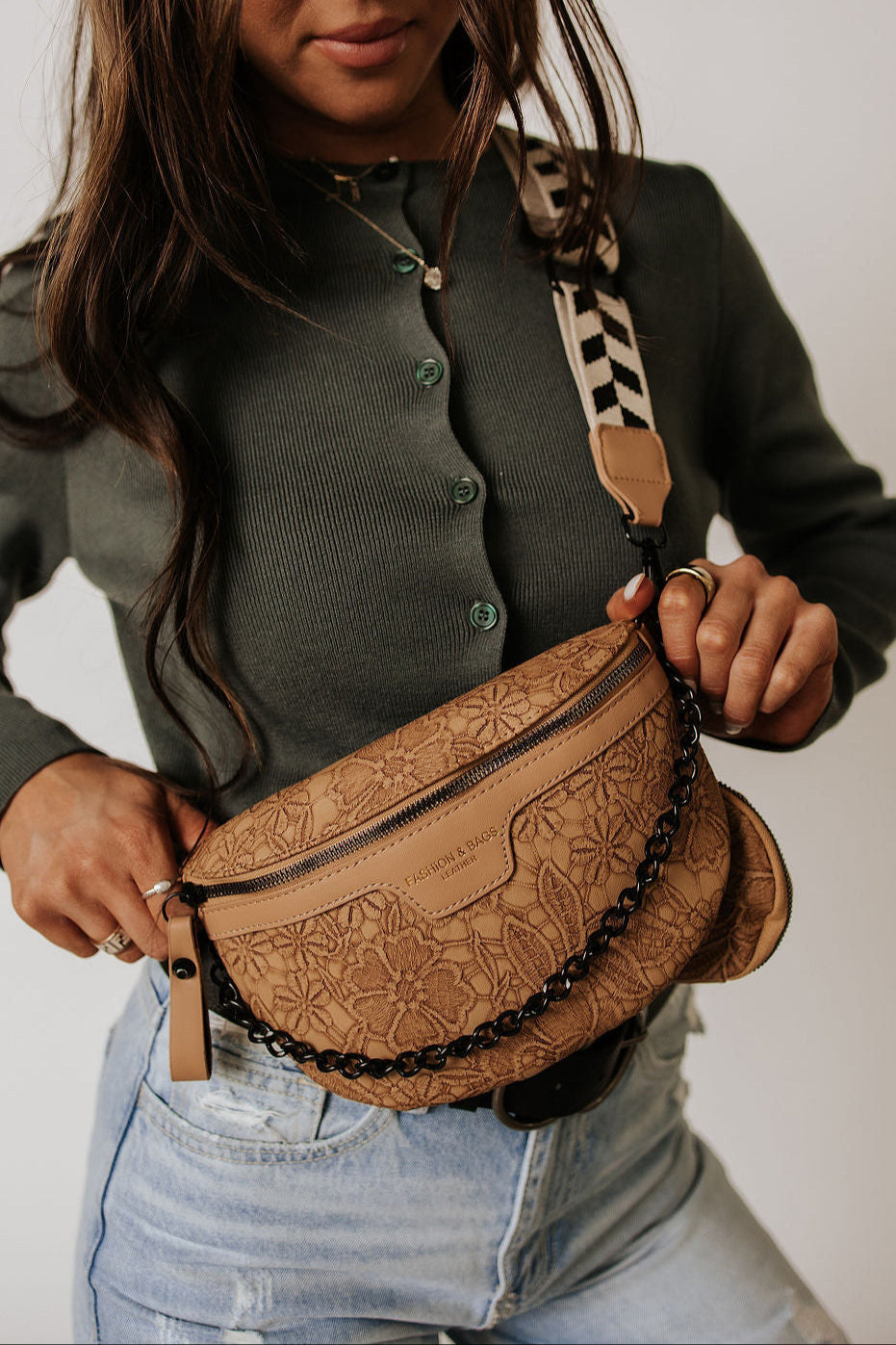 Emma Crossbody Bag Camel- Mindy Mae's Market