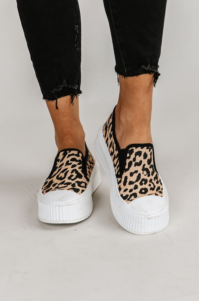 Sneakers - Leopard – Mindy Market