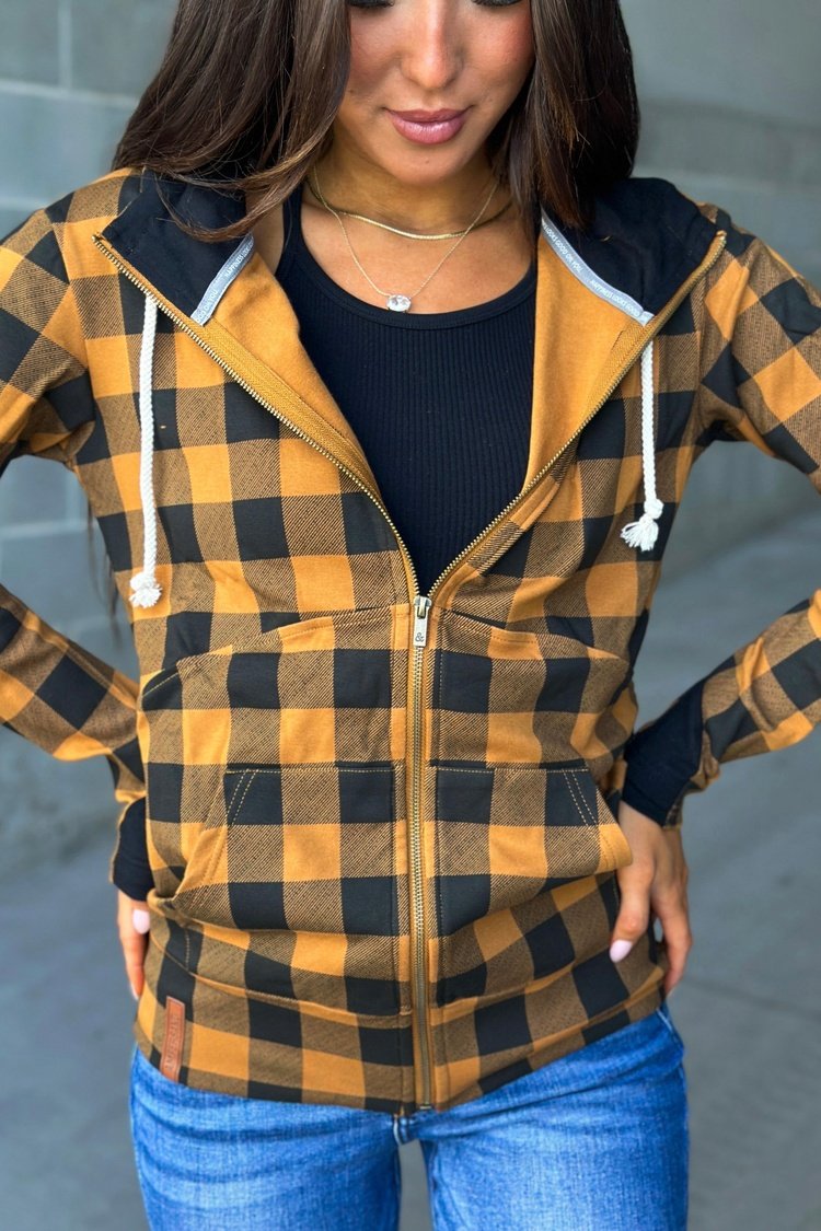 FullZip Hoodie - Out of the Woods - Mindy Mae's Marketcomfy cute hoodies