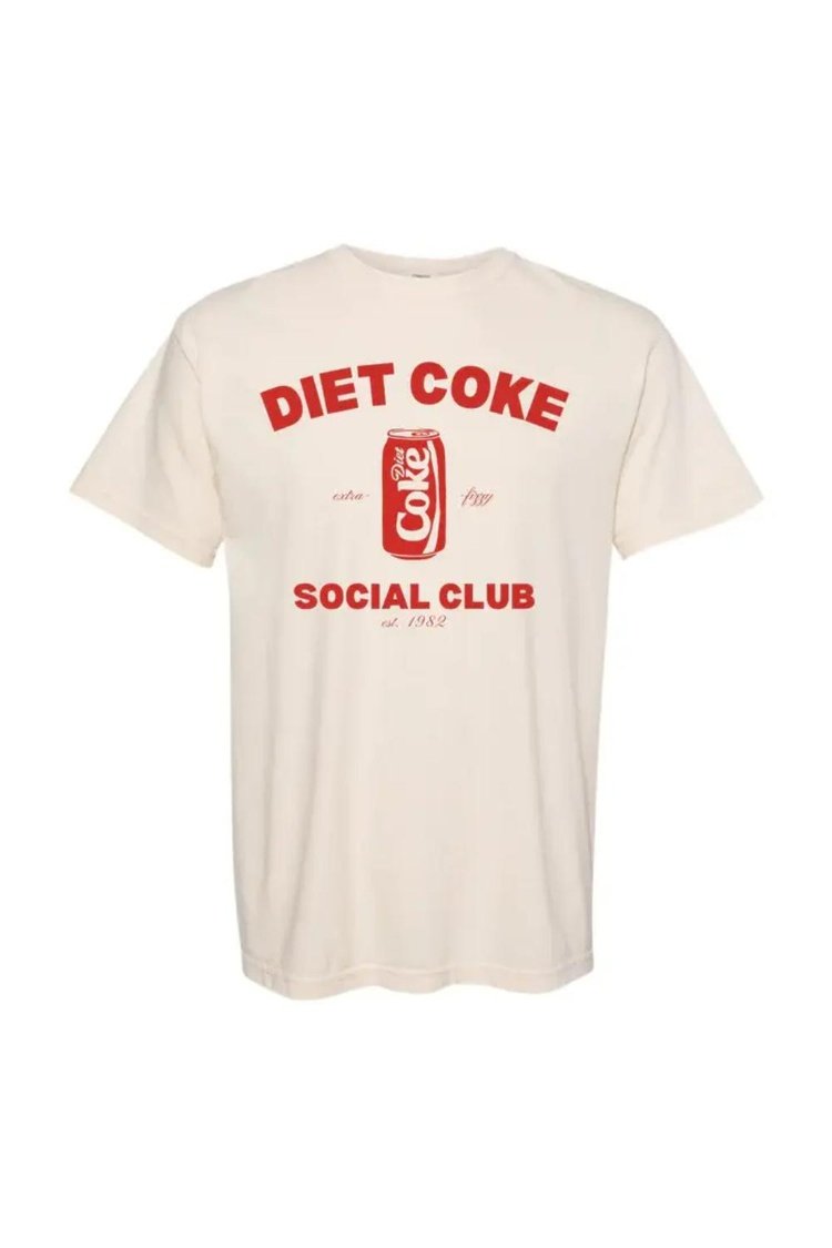 'Diet Coke Social Club' T-Shirt - Mindy Mae's Marketcomfy cute hoodies