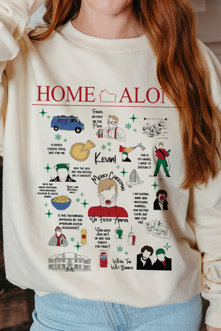 Home Alone Collage Sweatshirt