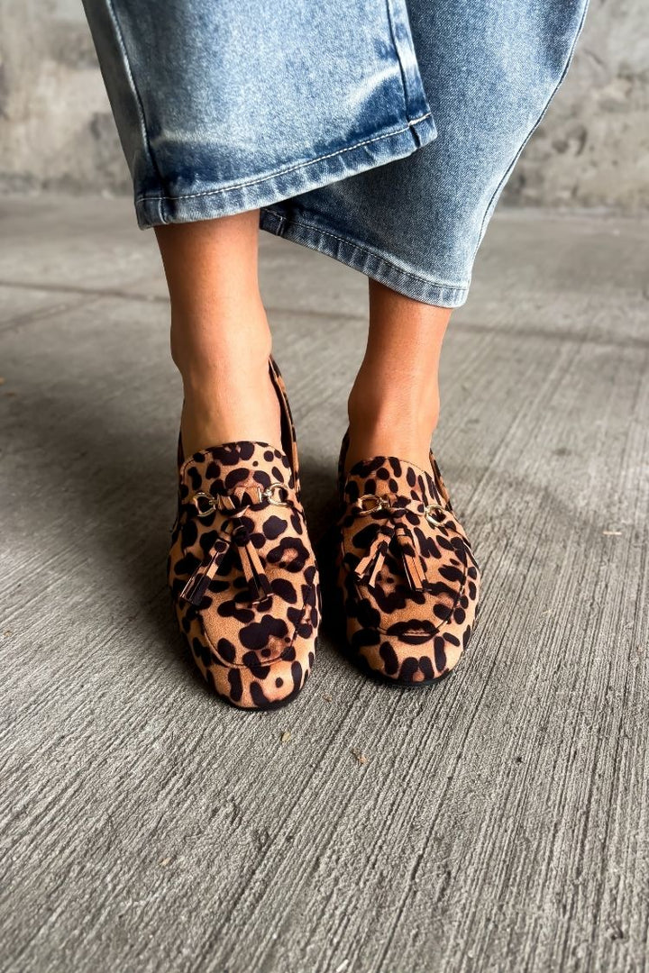 Edline Loafers - Leopard