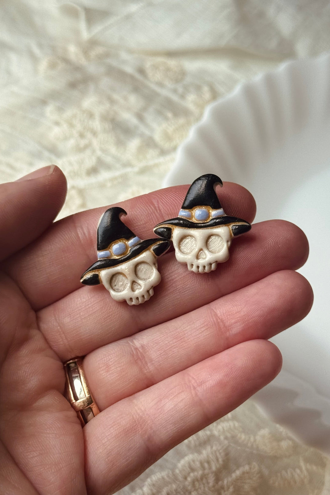 Hex and Bones Studs