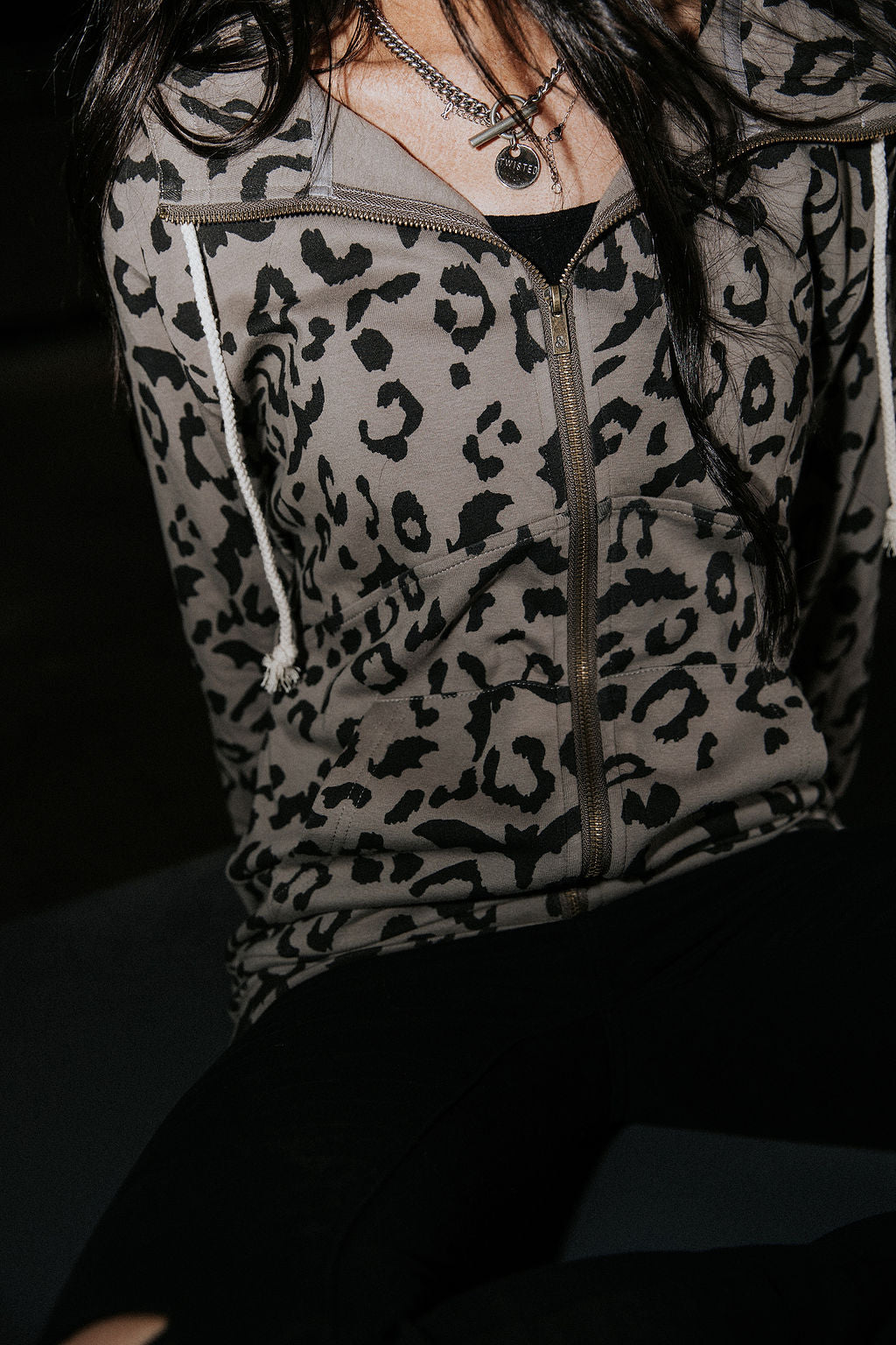 Preorder: FullZip Sweatshirt - Feline Batty