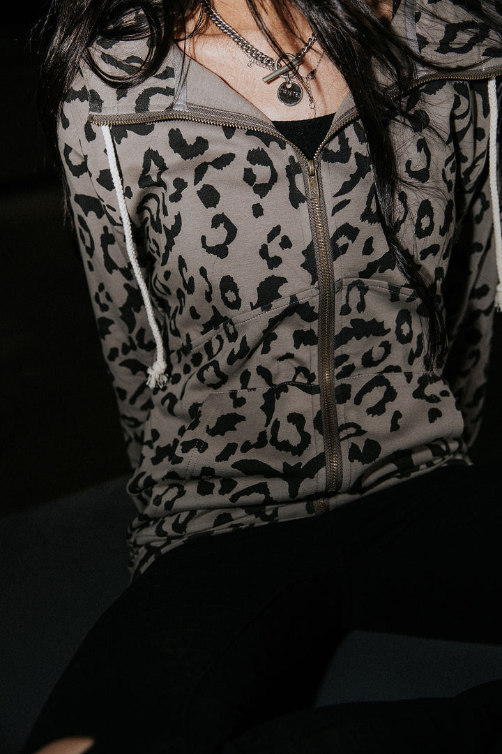 Preorder: FullZip Sweatshirt - Feline Batty