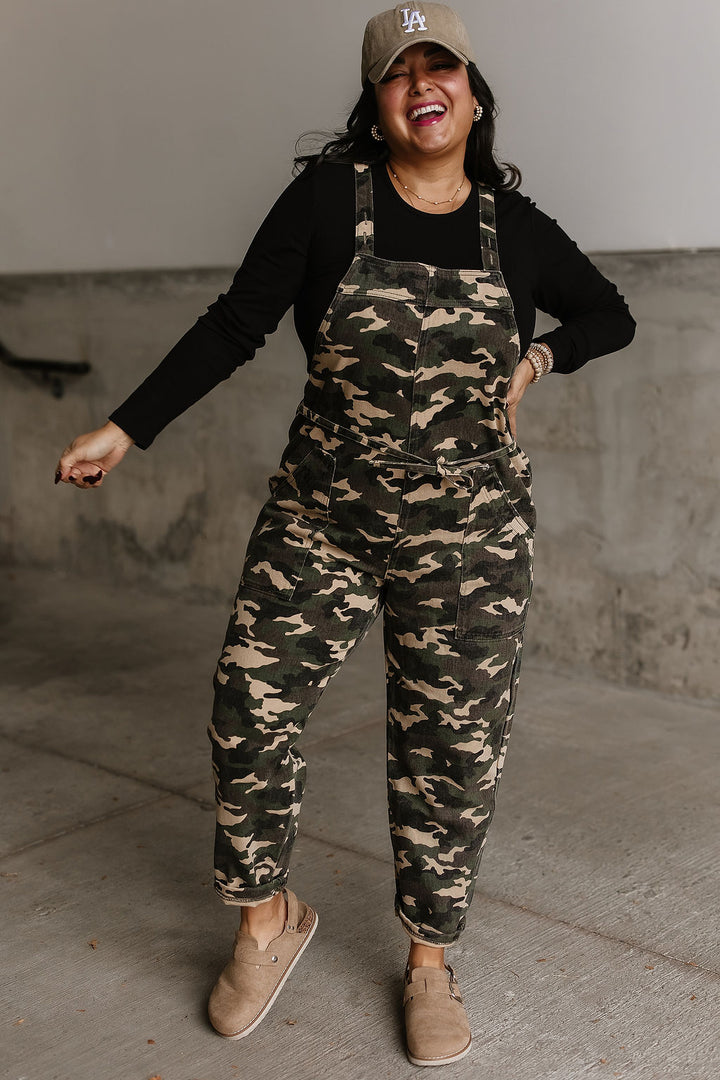 Mariah Camo Overalls