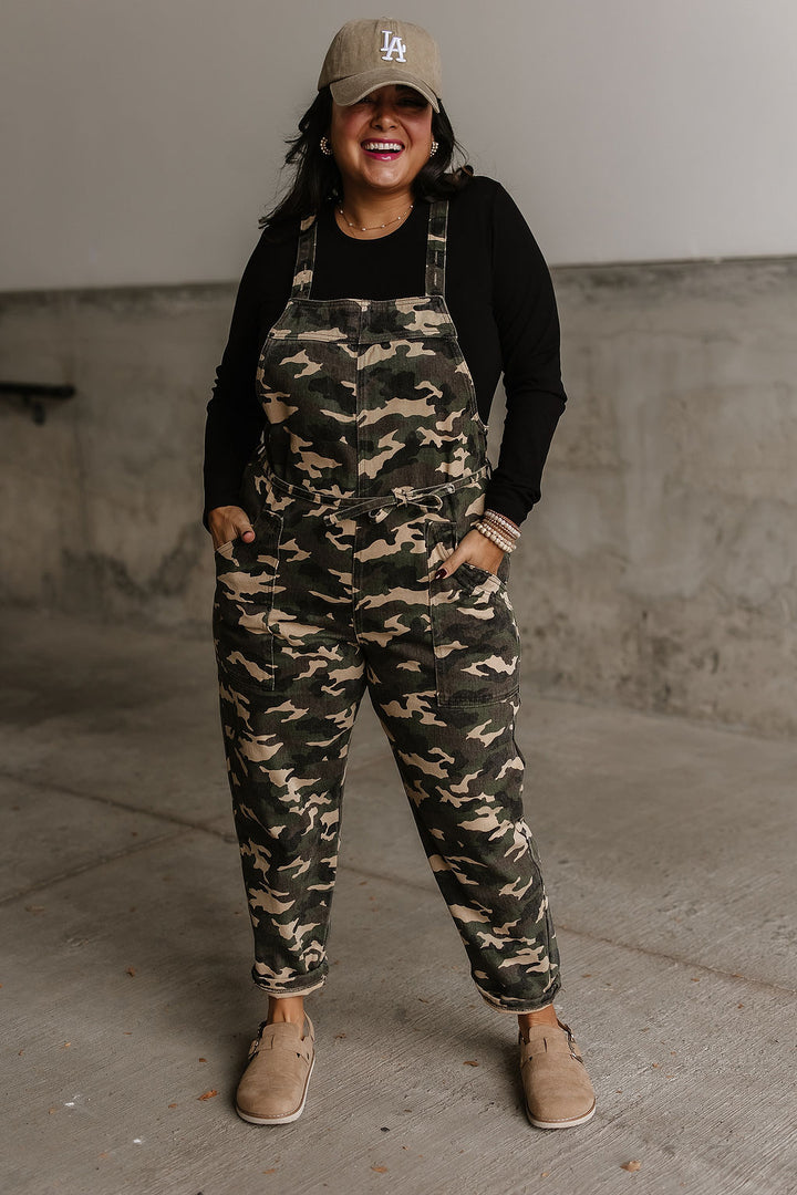 Mariah Camo Overalls
