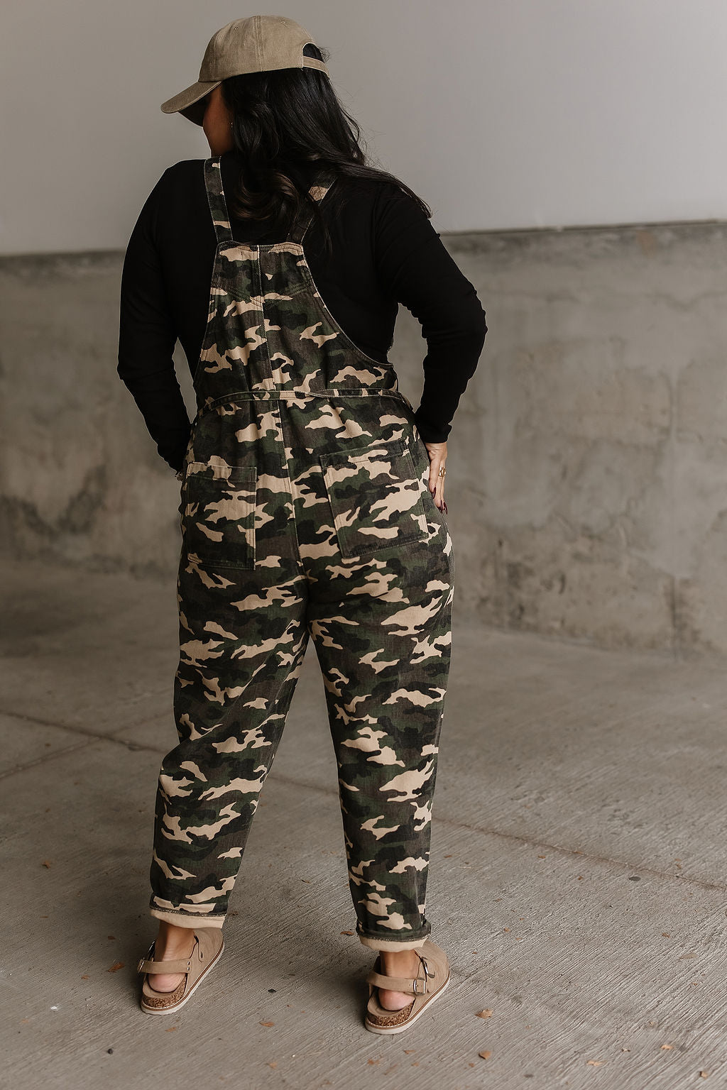 Mariah Camo Overalls