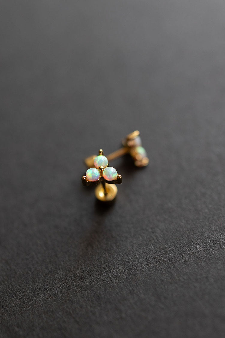 Opal Cluster Studs