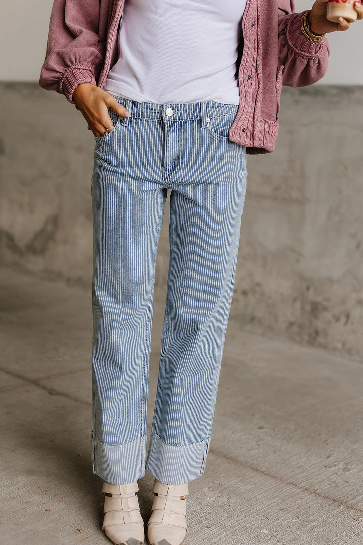 Erin Stripe Jeans
