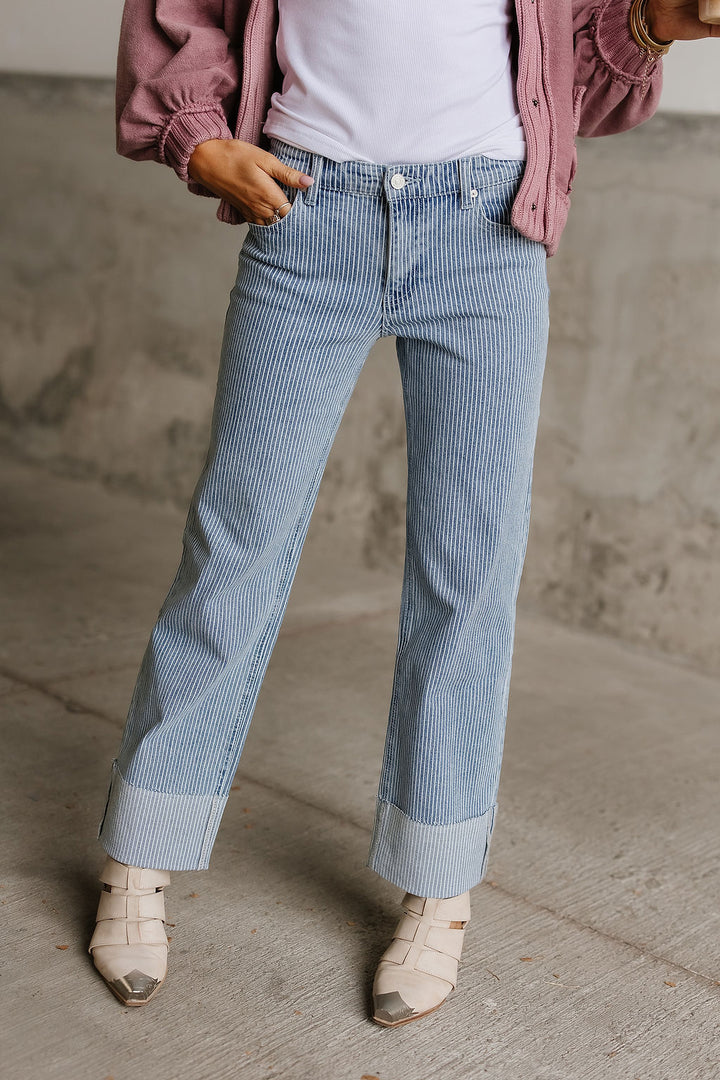 Erin Stripe Jeans