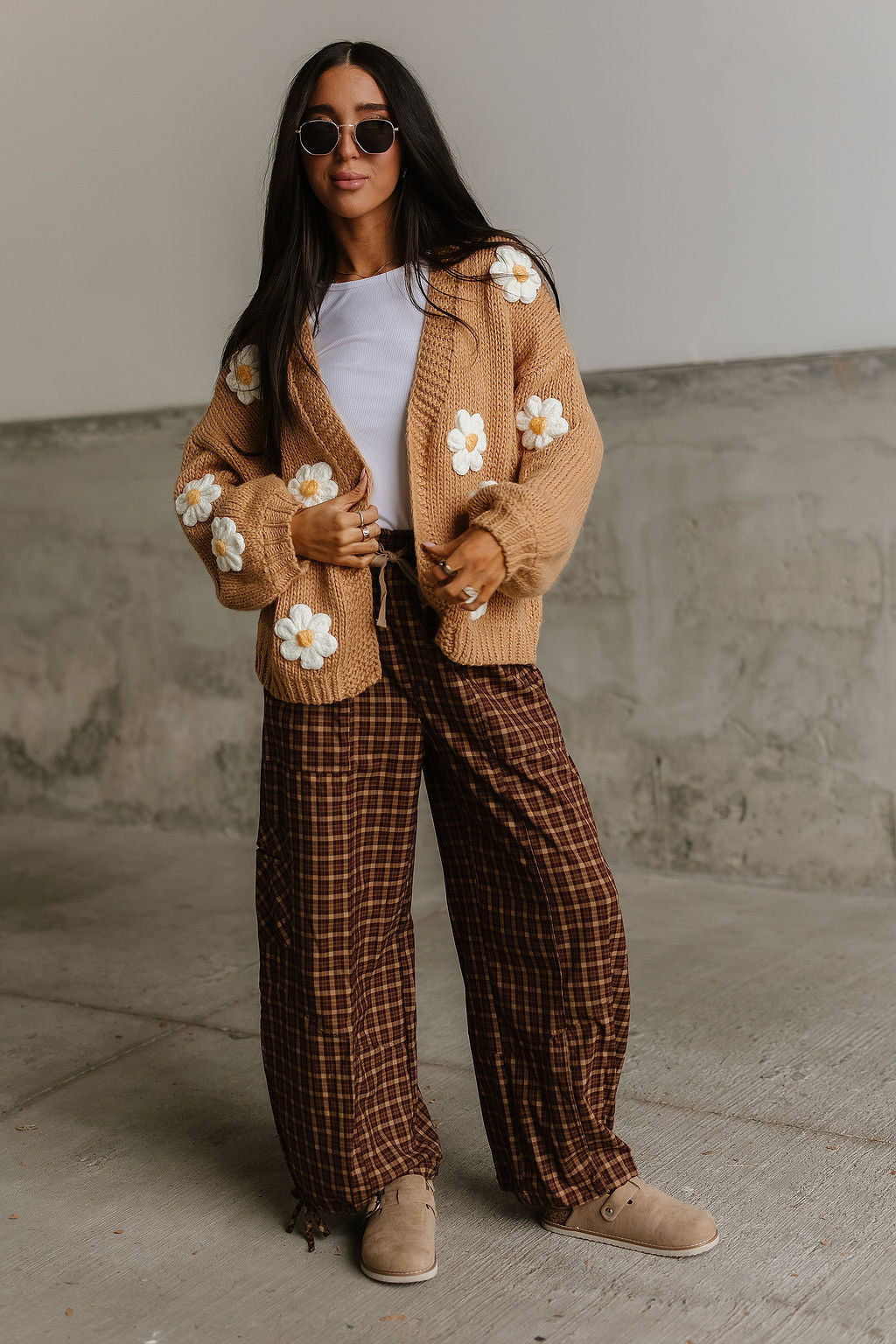 Ashley Checkered Plaid Pants