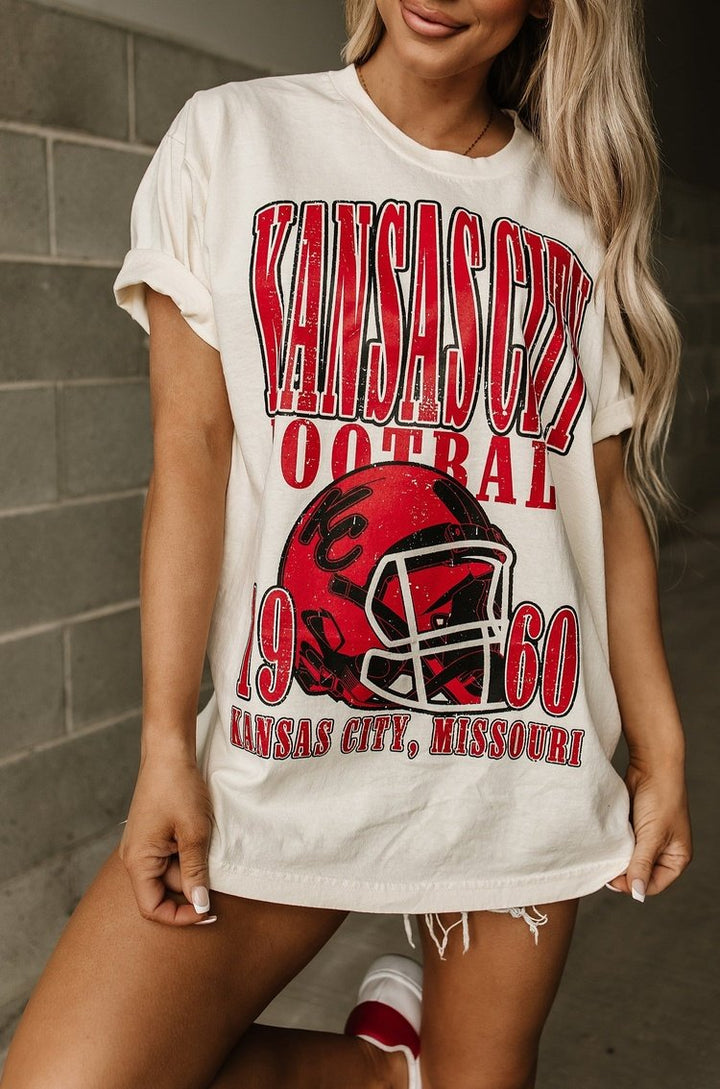 Underground Original Design: Kansas City Football Boxy Oversized TShirt