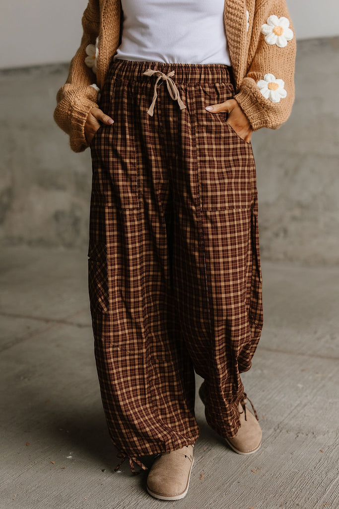 Ashley Checkered Plaid Pants – Mindy Mae's Market