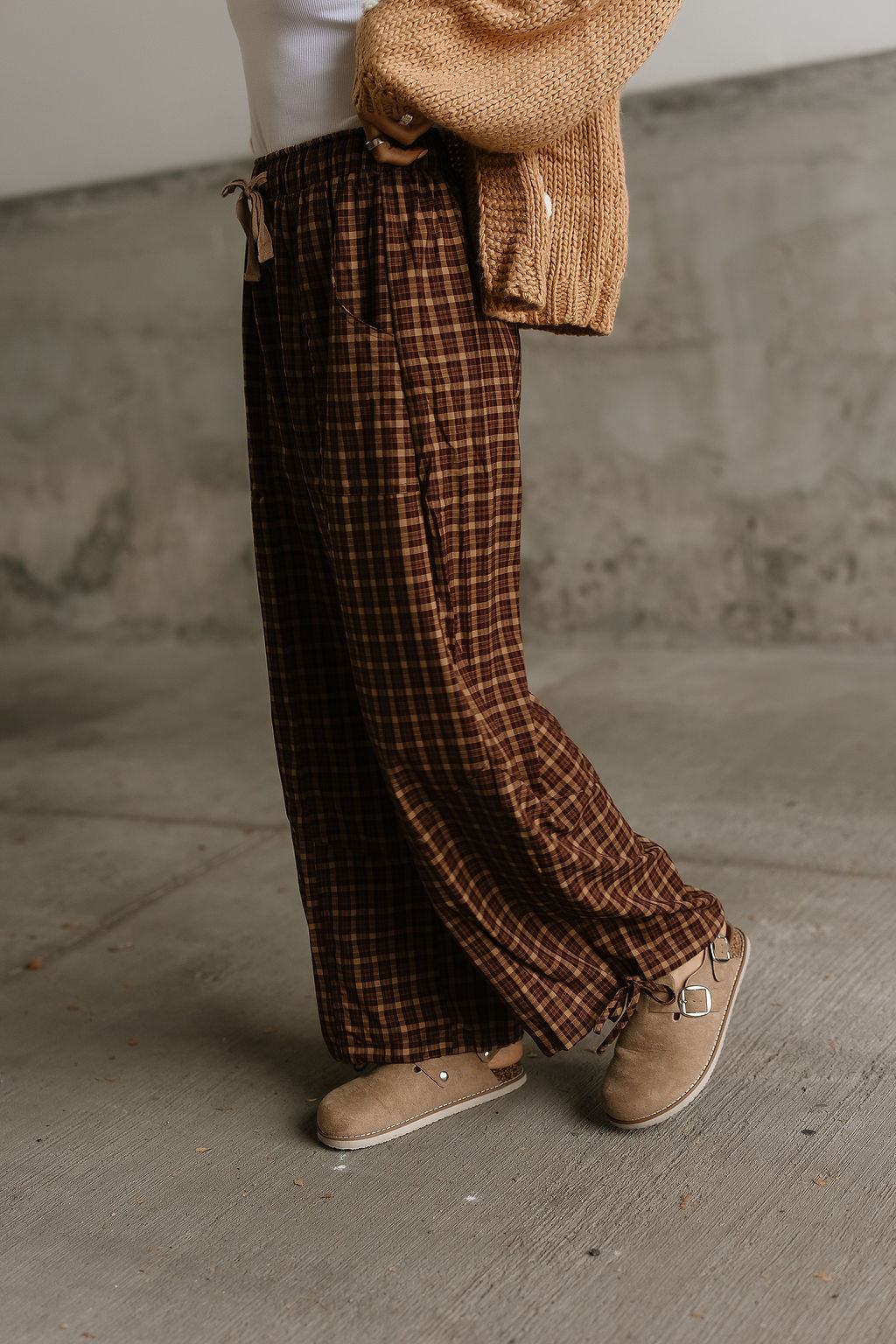 Ashley Checkered Plaid Pants