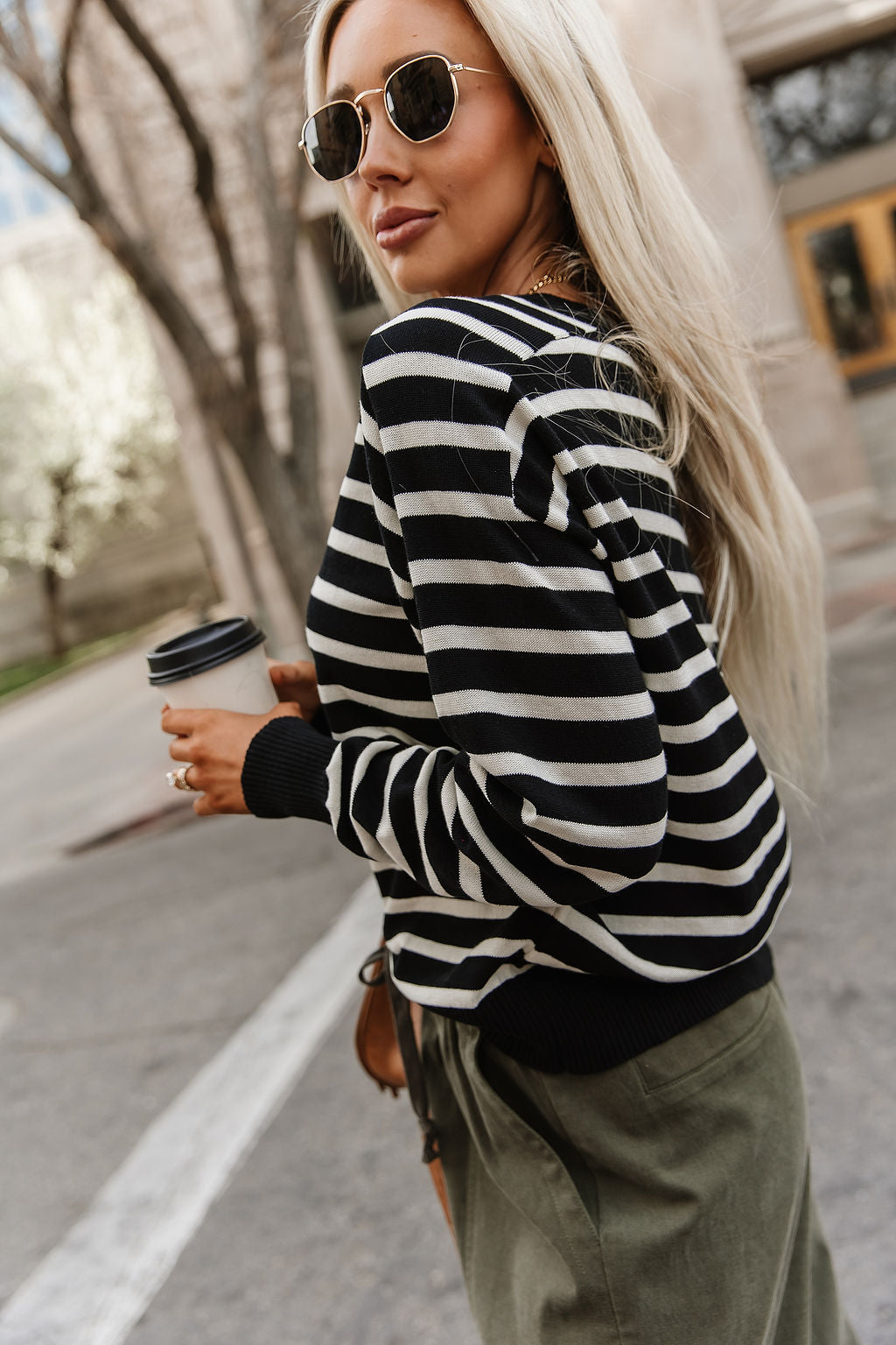 It Girl Stripe Sweater