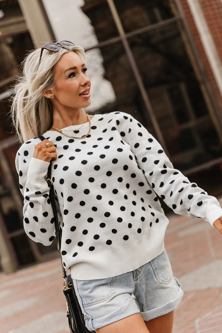 Sweet Spot Bow Back Sweater