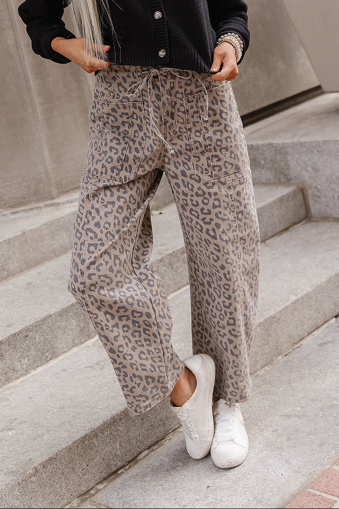 Bowie Pants - Leopard