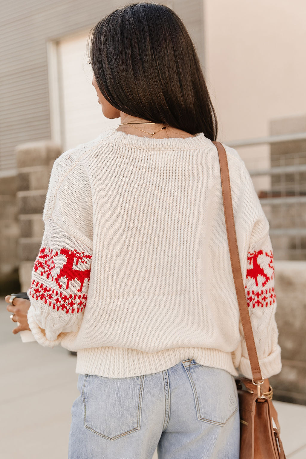 Retro Reindeer Sweater