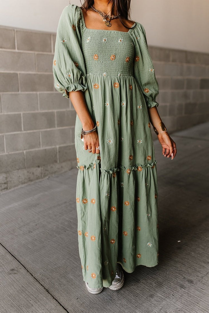 Darby Embroidered Dress - Mindy Mae's Marketcomfy cute hoodies