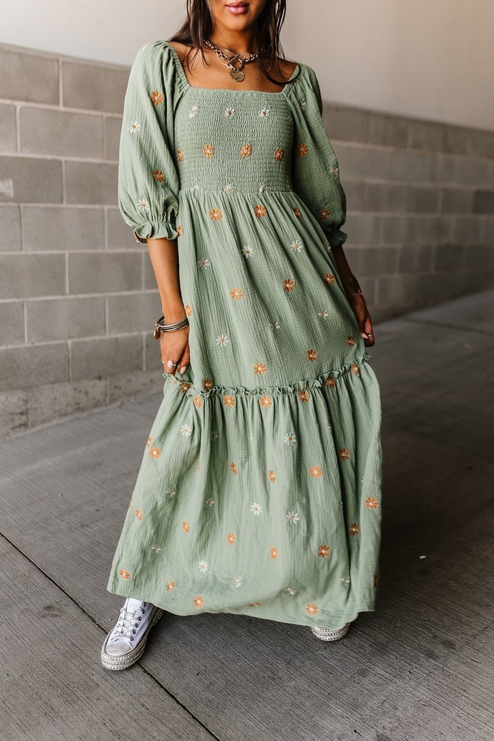 Darby Embroidered Dress - Mindy Mae's Marketcomfy cute hoodies