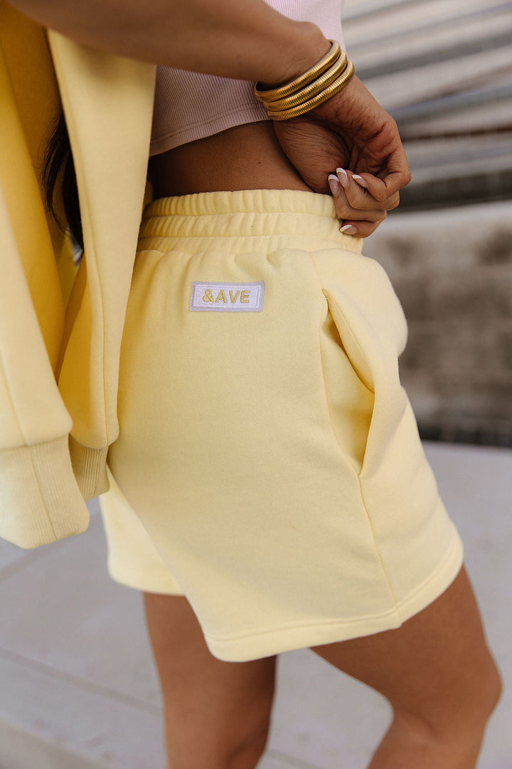 Comfort Zone Shorts - Butter