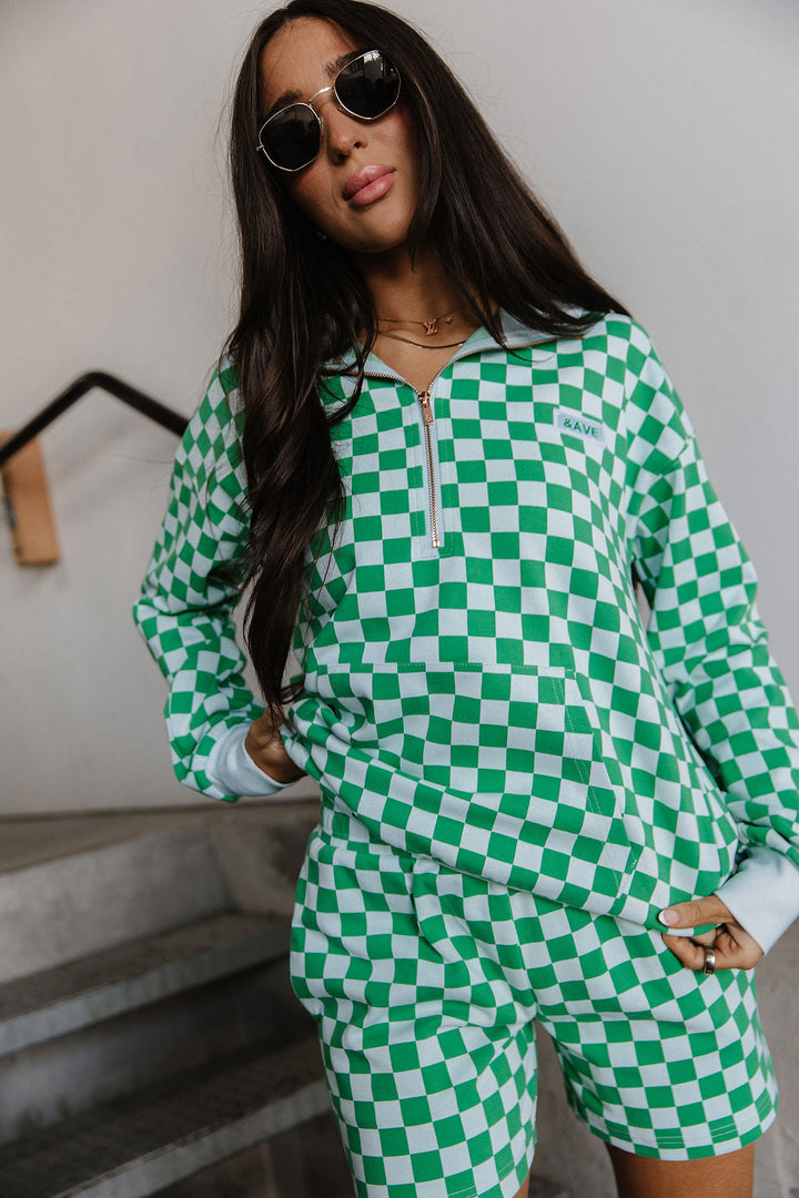 University HalfZip Sweatshirt - Sweet Breeze