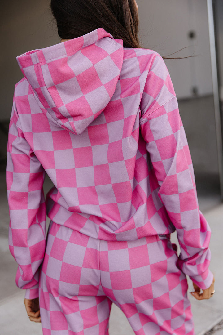 University Hoodie - Rosy Daydream