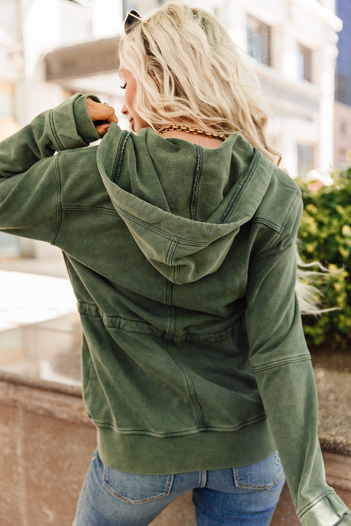 Grab & Glow Jacket - Moss