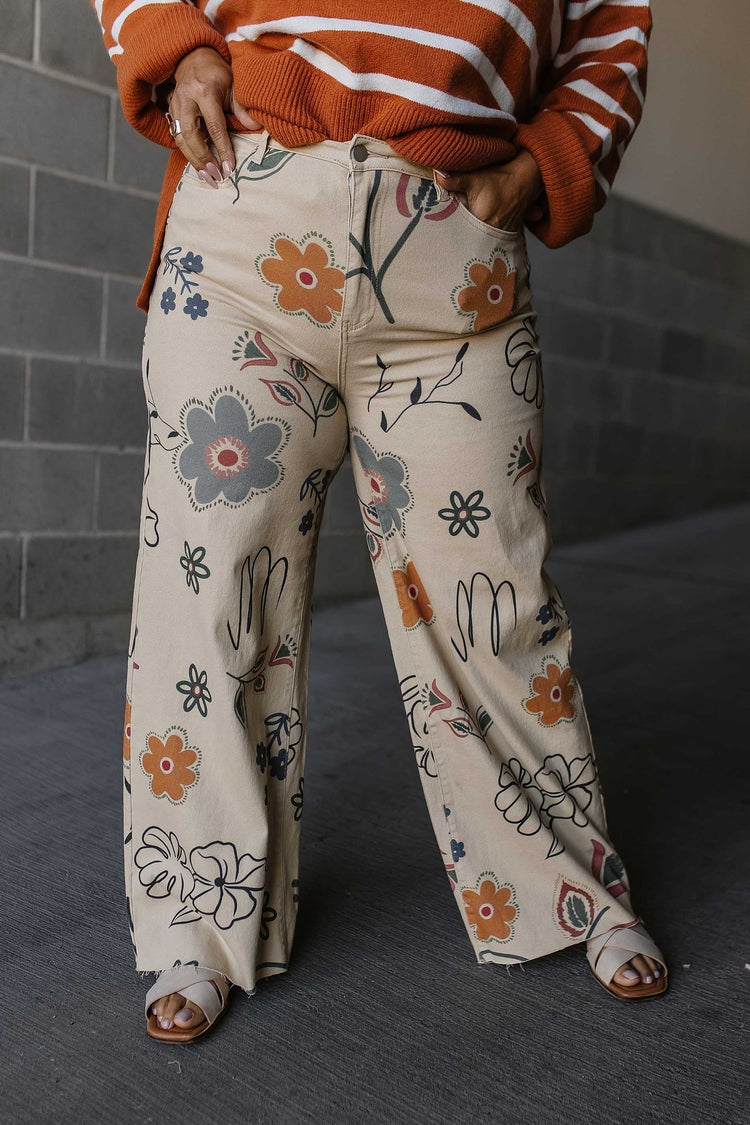 Stephanie Floral Pants - Mindy Mae's Marketcomfy cute hoodies