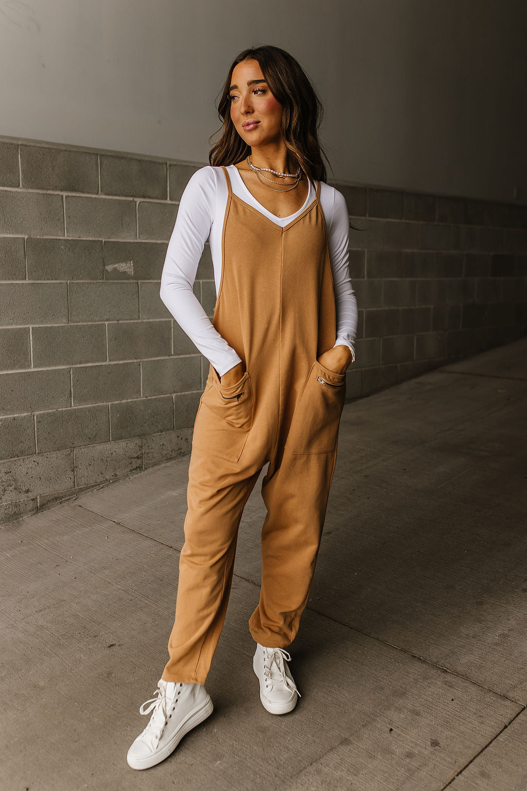 Allie Jumpsuit - Mocha - Mindy Mae's Marketcomfy cute hoodies