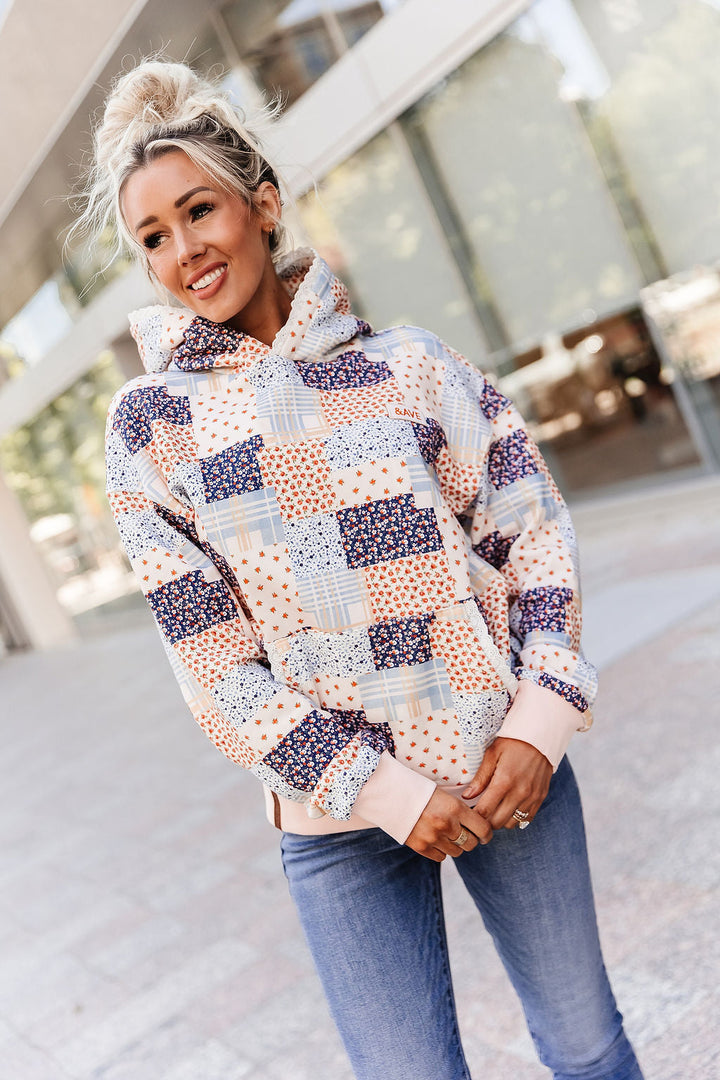 Everywear Hoodie - Patchwork Lace