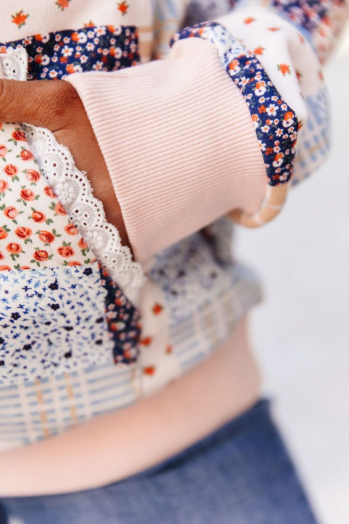 Everywear Hoodie - Patchwork Lace