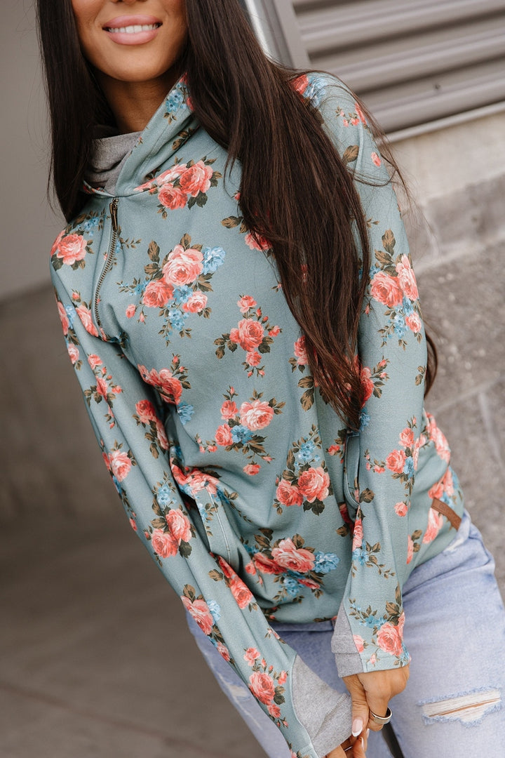 DoubleHood™ Sweatshirt - Blue Skies Ahead