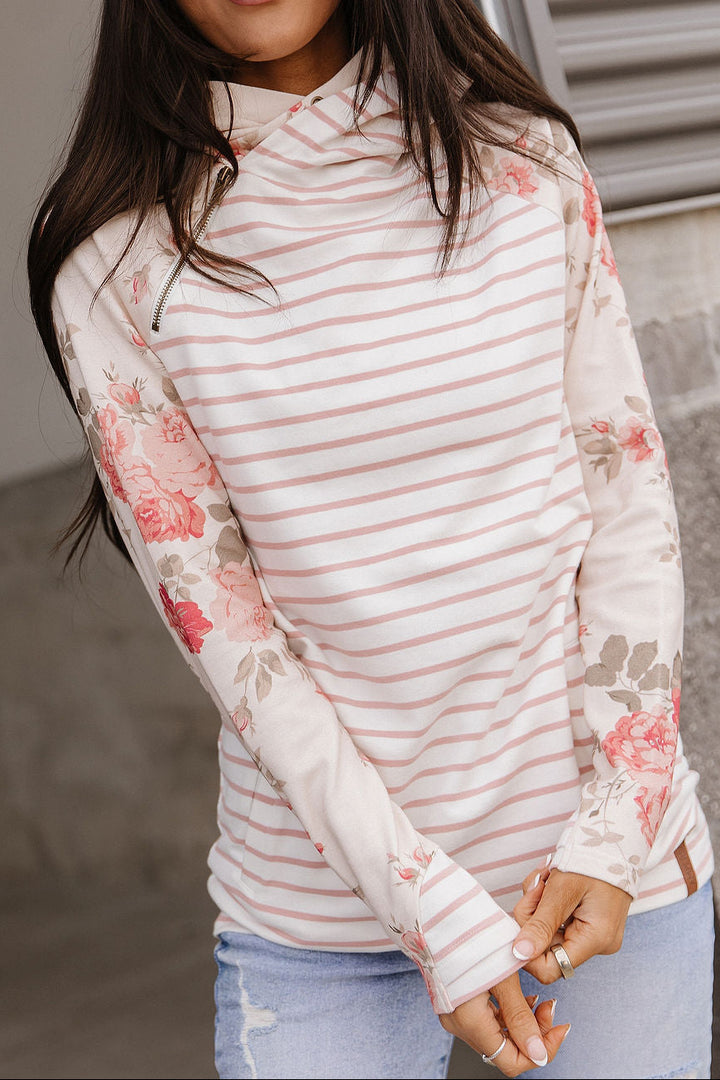 DoubleHood™ Sweatshirt - Blossom Breeze