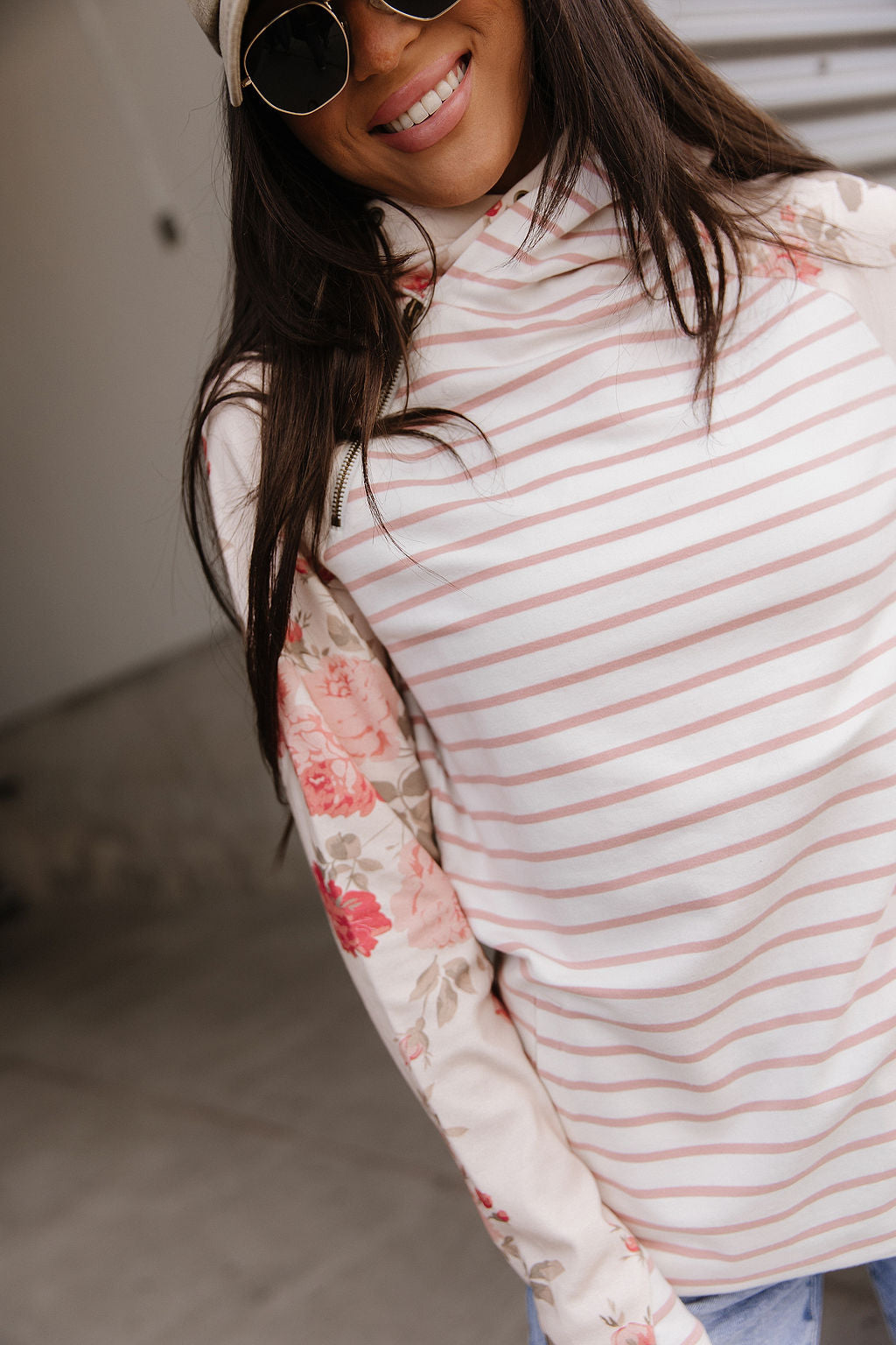 DoubleHood™ Sweatshirt - Blossom Breeze