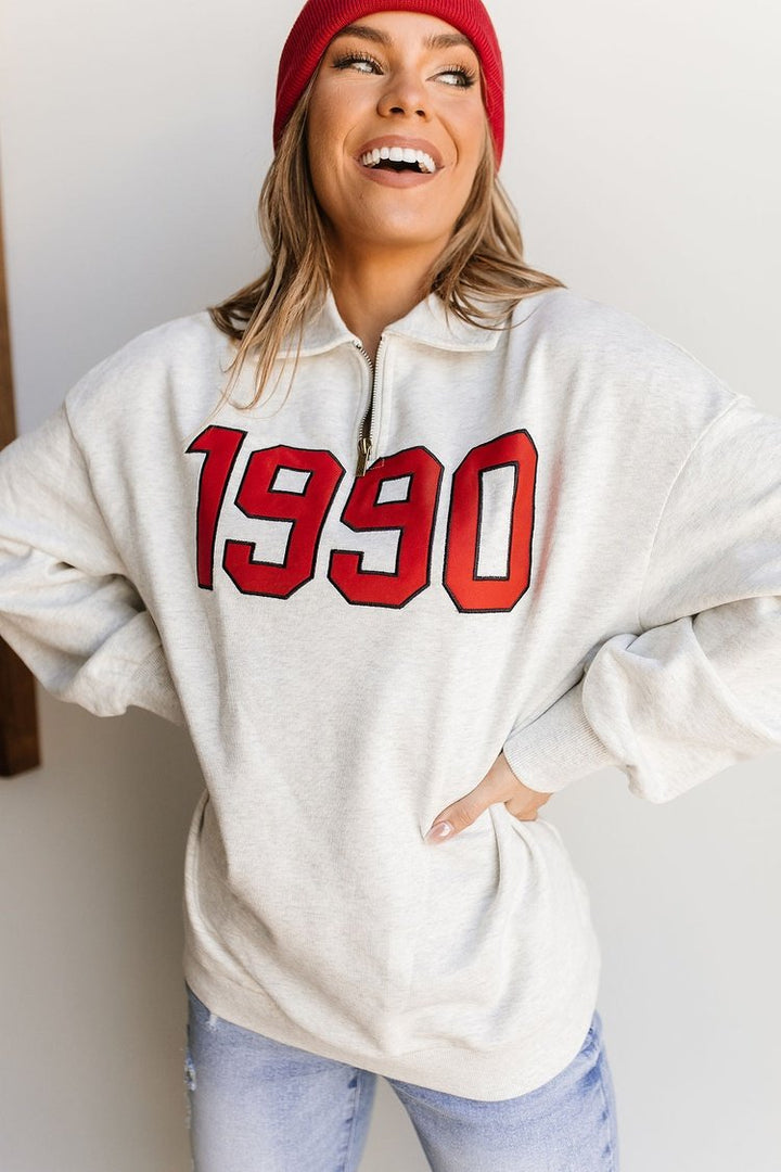 University Zip Pullover - 1990 - Mindy Mae's Marketcomfy cute hoodies