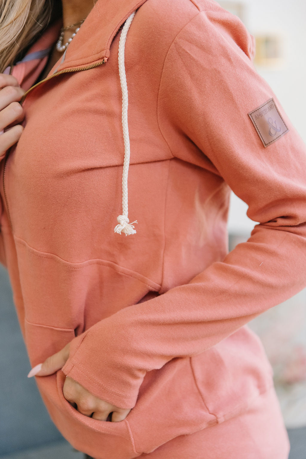 FullZip Sweatshirt - Dahlia