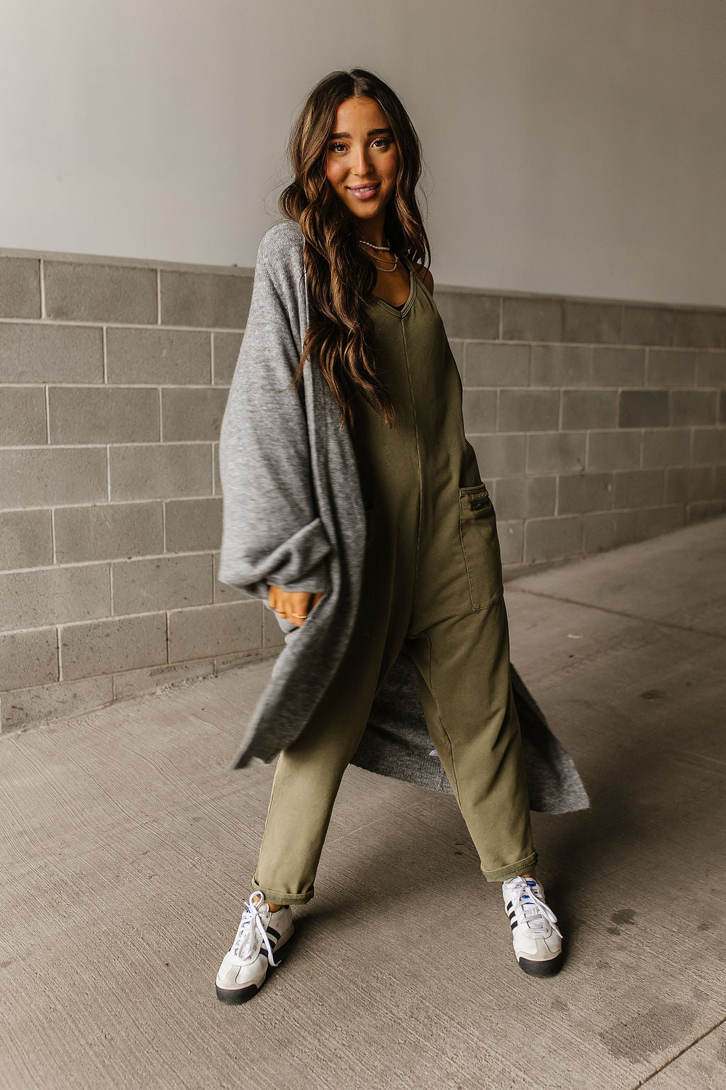 Noisy May Gebreide cardigan met open voorkant, model 'CHARLIE' in groen gemêleerd online kopen | P&C Noisy May Gebreide cardigan met open voorkant, model 'CHARLIE' in groen gemêleerd online kopen | P&C