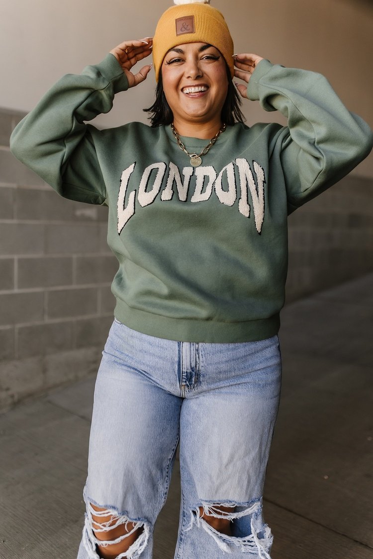 London Varsity Pullover - Mindy Mae's Marketcomfy cute hoodies