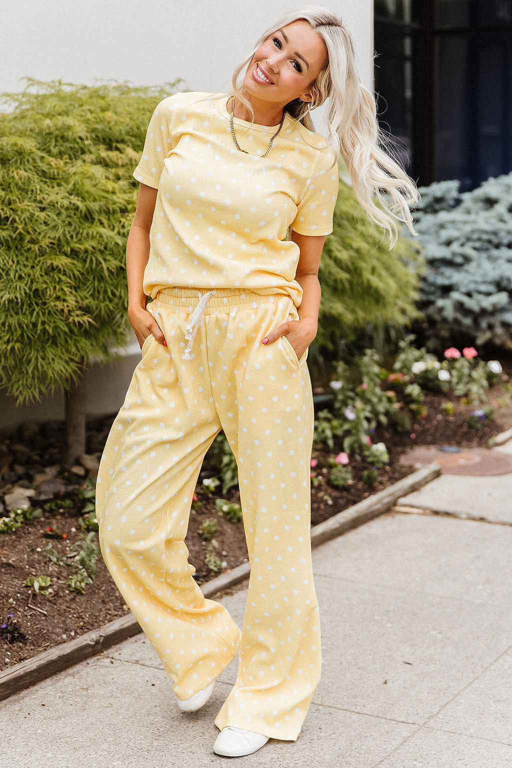 Preorder: Waffle Lulu Tee - Lemon Drop
