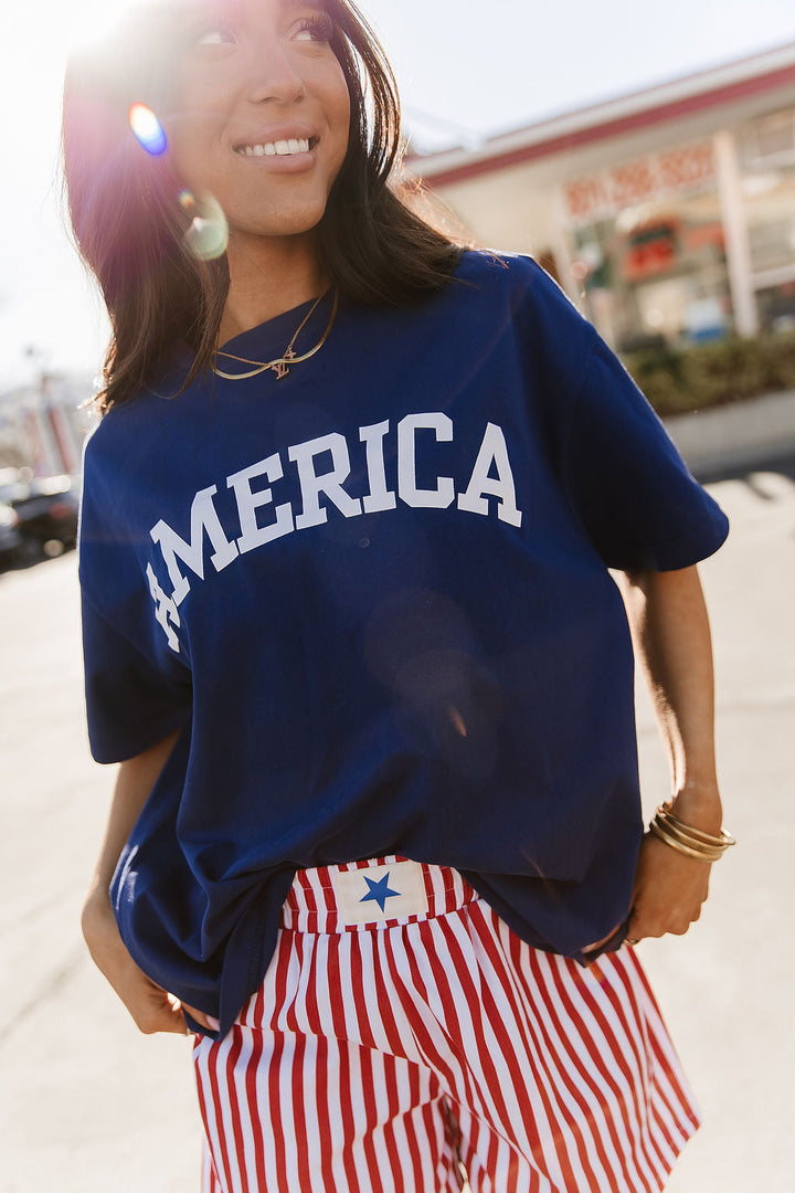 Boyfriend Tee - America