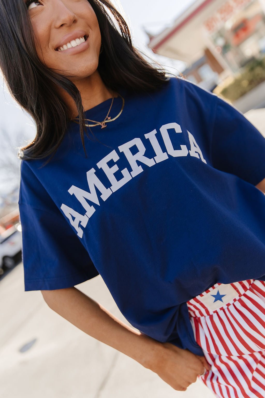 Boyfriend Tee - America