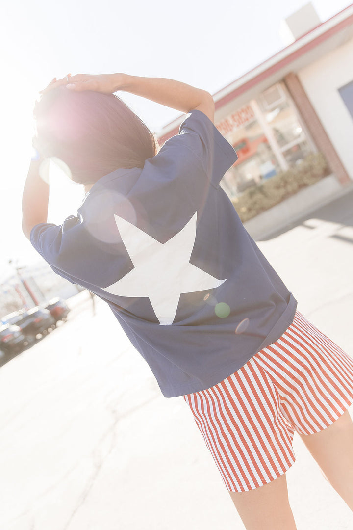 Boyfriend Tee - America