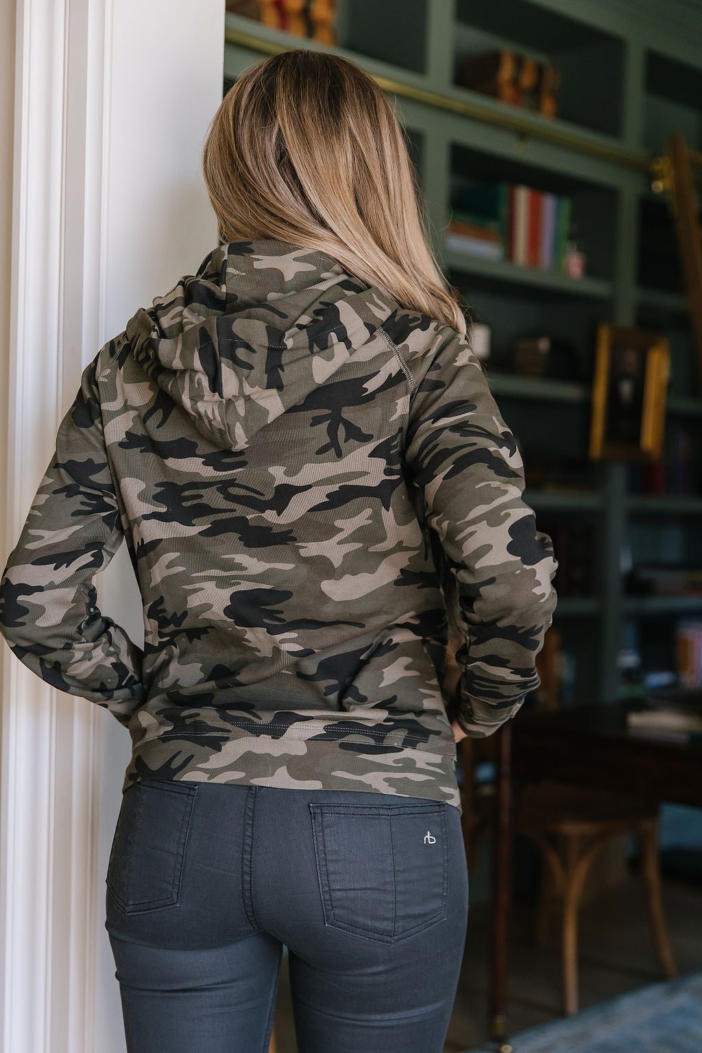 Elevated Sweatshirt Edge- Camo