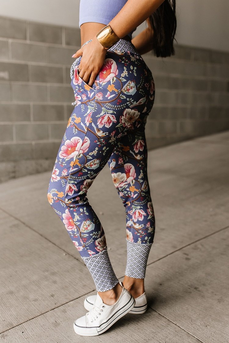 New & Improved Joggers - Dancing Floral - Mindy Mae's Marketcomfy cute hoodies